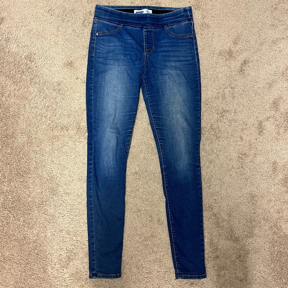 Old Navy women’s Rockstar skinny jeggings size 6 long